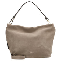 abro Ebony Suede - Beuteltasche 28 cm (siena)