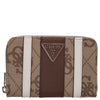 Guess Laurel ll SLG Medium Zip - Geldbörse 4cc 14 cm (latte logo/brown)