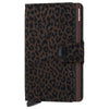 Secrid Miniwallet Leo - Wallet 6cc 10.2 cm RFID (Color: brown)
