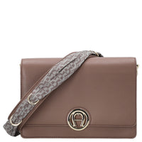 Aigner Livia - Umhängetasche + Tuch 24 cm M (mushroom brown)