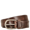 aunts & uncles Trousers Pride Gentle Fella - Patch Leather Belt (dark brown, 110 cm)