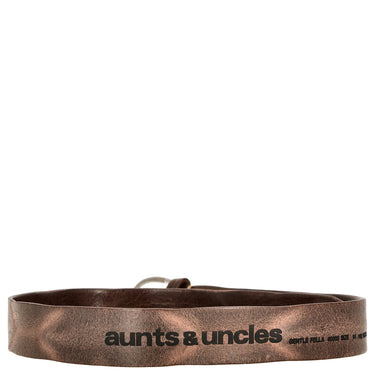 aunts & uncles Trousers Pride Gentle Fella - patch Ledergürtel (dark brown, 85 cm) - Ansicht 2