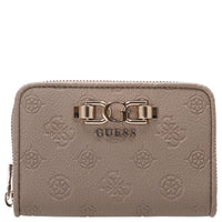 Guess Anise SLG Medium Zip - Geldbörse 4cc 14 cm (dark taupe logo)
