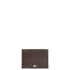 Lacoste FG - Credit Card Holder Leather 6 cc 11 cm (coffee bean)