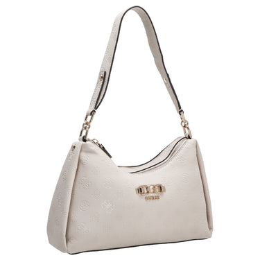 Guess Anise Double Zip - Schultertasche 28.5 cm (stone logo) - Ansicht 5