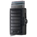 Secrid Twinwallet Emboss Lines - Kreditkartenetui 12cc 10.2 cm RFID (black+) - Ansicht 2
