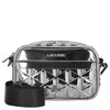 Lacoste The Blend - Umhängetasche 19 cm (silber schwarz)