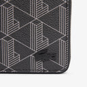 Lacoste The Blend - Geldbörse 3cc 11 cm RFID (monogram noir gris) - Ansicht 3