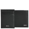 BOSS GB Geschenkset - Wallet 4cc and Credit Card Holder 4cc (black)