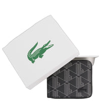Lacoste The Blend - Geldbörse 3cc 11 cm RFID (monogram noir gris) - Ansicht 4