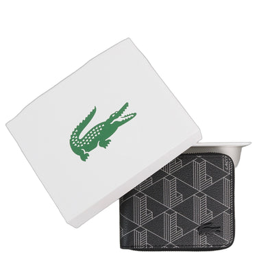 Lacoste The Blend - Geldbörse 3cc 11 cm RFID (monogram noir gris) - Ansicht 4