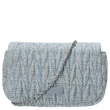 Seidenfelt Floro - Umhängetasche 24 cm (sea blue) - Ansicht 4