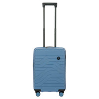 Brics BY Ulisse - 4-Rollen-Kabinentrolley 55 cm  erw. (grey blue)