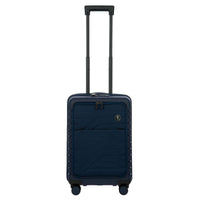 Brics BY Ulisse - 4-Rollen-Kabinentrolley mit Vortasche 55 cm erw. USB (oceano)