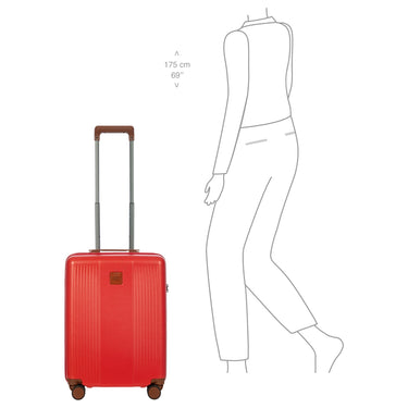 Brics Ferrara - 4-Rollen-Kabinentrolley S 55 cm (red) - Ansicht 9