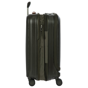 Brics Taormina - 4-Rollen-Kabinentrolley mit Vortasche 55 cm erw. USB (olive) - Ansicht 3