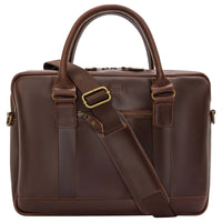 Buckle & Seam Everett - Aktentasche 16" 38 cm (brown)