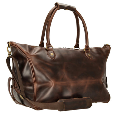 Buckle & Seam Linwood Weekender - Reisetasche 50 cm Leder (brown/dots) - Ansicht 5