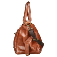 Buckle & Seam Linwood Weekender - Reisetasche 50 cm Leder (cognac/dots) - Ansicht 3