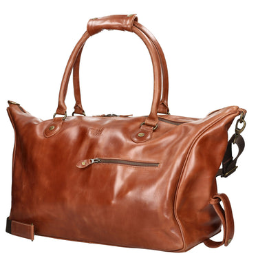 Buckle & Seam Linwood Weekender - Reisetasche 50 cm Leder (cognac/dots) - Ansicht 2