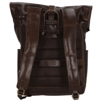 Buckle & Seam Norman - Rolltop Rucksack 61 cm (braun/dots) - Ansicht 4