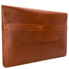 Buckle & Seam Terra Laptop Sleeve 15'' - Laptophülle 39 cm (cognac)