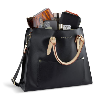 bugatti Ella - Handtasche 37 cm  (schwarz) - Ansicht 5