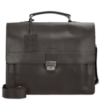 Burkely Vintage Scott - Aktentasche 38 cm (dunkelbraun)