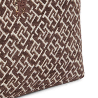 Tommy Hilfiger Jacquard Mini Shoulder Bag - Schultertasche 25 cm (tundra moss)