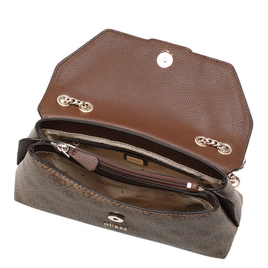 Guess Lindsey XBody Flap - Umhängetasche 27 cm (latte logo) - Ansicht 6