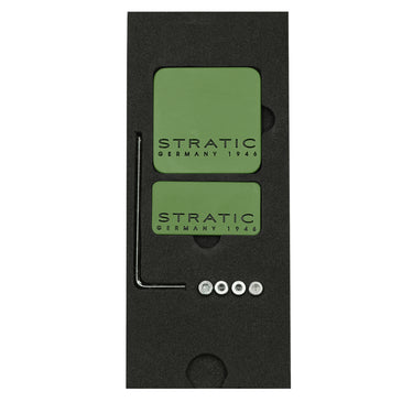 Stratic BUZZ - Ersatz-Logoplatten-Set Vorder- und Rückseite (green) - Ansicht 3