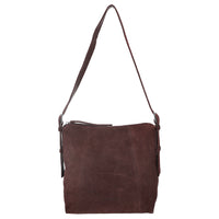 Les Visionnaires Marie Slouchy Buckle Cozy - Bucket Bag 36 cm (aubergine)