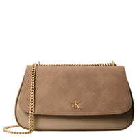 Calvin Klein Chain Brushed Medium - Umhängetasche 29 cm (desert taupe)