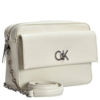 Calvin Klein CK Re-Lock - Umhängetasche 22 cm (lily white) - Ansicht 5