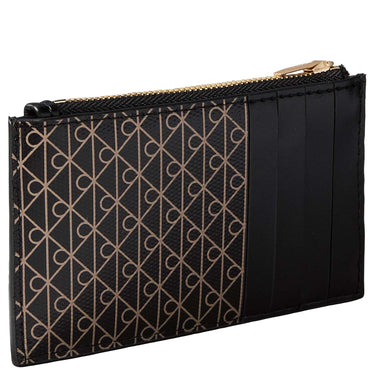 Calvin Klein Emblem AOP Top Zip - Kreditkartenetui 4cc 13 cm (black aop) - Ansicht 3