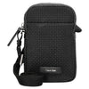 Calvin Klein Embossed Wovan - Umhängetasche 17 cm (black)