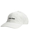 Calvin Klein Logo Embroidery - Baseball Cap (Color: bright white)
