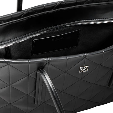 Calvin Klein Quilted Emblem - Shopper 37 cm (black) - Ansicht 3