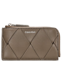 Calvin Klein Woven - Kreditkartenetui 4cc 15.5 cm (teak)