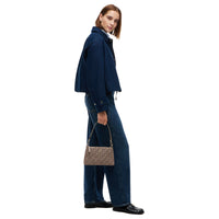 Tommy Hilfiger Jacquard Mini Shoulder Bag - Schultertasche 25 cm (tundra moss)