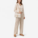 Seidenfelt Roros East-West - Umhängetasche 23 cm (soft cream) - Ansicht 7