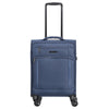 D&N Travel Line 9804 - 4-Wheel Cabin Trolley S 55 cm (dark blue)
