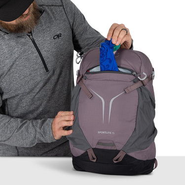 Osprey Sportlite 15 - Wanderrucksack 44 cm (graphite purple) - Ansicht 4