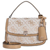 Guess Audrey Logo XBody Flap - Umhängetasche 24.5 cm (beige logo)