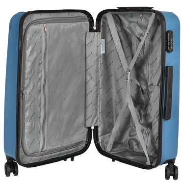 CHECK.IN Aurora - 4-Rollen-Trolley 67 cm (azurblau) - Ansicht 6
