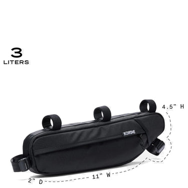 Chrome Holman Frame Bag - Rahmentasche S/M 27.9 cm (black) - Ansicht 5
