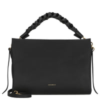 Coccinelle Boheme Grana Double - Henkeltasche 33 cm (noir/cuir) - Markenkoffer