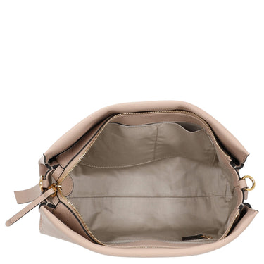 Coccinelle Boheme Grana Double - Henkeltasche 33 cm (rosette/warm taupe) - Markenkoffer