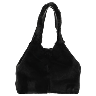Coccinelle C - Easy Syn. Fur - Shopper 35 cm (noir/noir) - Markenkoffer