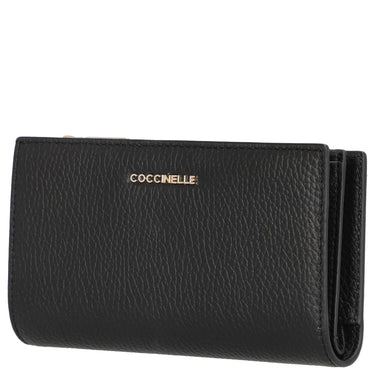 Coccinelle Metallic Soft - Geldbörse 12cc 16 cm (noir) - Ansicht 4